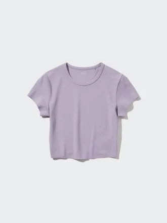 Ultra Stretch AIRism cropped T-shirt voor dames