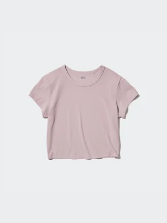 Ultra Stretch AIRism cropped T-shirt voor dames