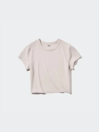 Ultra Stretch AIRism cropped T-shirt voor dames