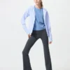 Ultra Stretch AIRism UV-beschermende Hoodie met volledige ritssluiting voor dames
