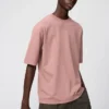 Unisex AIRism katoenen oversized T-shirt | Halflange mouwen