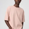 Unisex AIRism katoenen oversized T-shirt | Halflange mouwen
