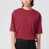 Unisex AIRism katoenen oversized T-shirt | Halflange mouwen
