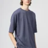 Unisex AIRism katoenen oversized T-shirt | Halflange mouwen