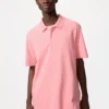 Unisex AIRism katoenen piqué Poloshirt