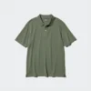 Unisex AIRism katoenen piqué Poloshirt