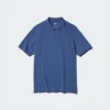 Unisex AIRism katoenen piqué Poloshirt