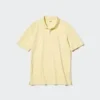 Unisex AIRism katoenen piqué Poloshirt