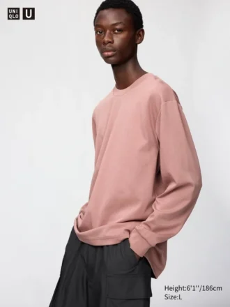 Unisex AIRism katoenen T-shirt | Longsleeves