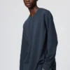 Unisex AIRism katoenen T-shirt | Longsleeves