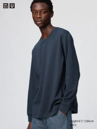 Unisex AIRism katoenen T-shirt | Longsleeves