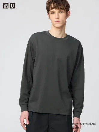 Unisex AIRism katoenen T-shirt | Longsleeves