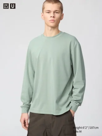 Unisex AIRism katoenen T-shirt | Longsleeves