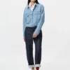 Unisex denim overhemd