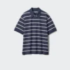 Unisex Dry Pique gestreept Poloshirt | Brede streep