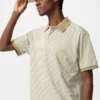 Unisex Dry Pique gestreept Poloshirt | Smalle streep