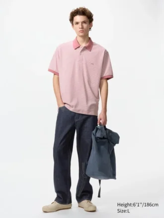 Unisex Dry Pique gestreept Poloshirt | Smalle streep