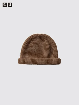 Unisex grof gebreid hoed