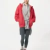 Unisex Hoodie met capuchon en doorlopende rits