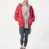 Unisex Hoodie met capuchon en doorlopende rits