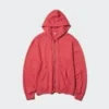 Unisex Hoodie met capuchon en doorlopende rits
