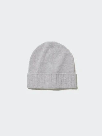Unisex kasjmier gebreide muts