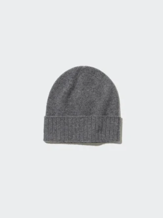 Unisex kasjmier gebreide muts
