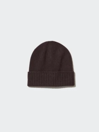 Unisex kasjmier gebreide muts