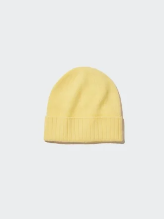 Unisex kasjmier gebreide muts