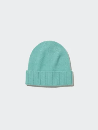 Unisex kasjmier gebreide muts