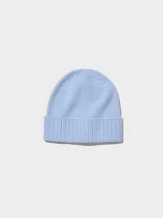 Unisex kasjmier gebreide muts