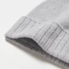 Unisex kasjmier gebreide muts