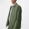 Unisex katoenen linnen jas