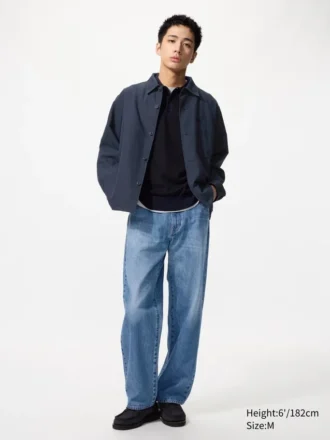 Unisex katoenen linnen jas