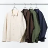 Unisex katoenen linnen jas