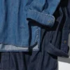 Unisex licht denim overhemd