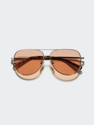 Unisex metalen zonnebrillen