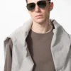 Unisex metalen zonnebrillen