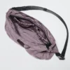 Unisex opvouwbare crossbodytas met zak