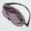 Unisex opvouwbare crossbodytas met zak