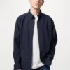 Unisex overhemd van broadcloth | Button-down