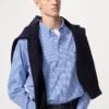 Unisex overhemd van broadcloth | Button-down | Geruit