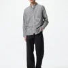 Unisex overhemd van broadcloth | Button-down | Geruit