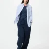 Unisex overhemd van broadcloth | Button-down | Geruit