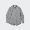 Unisex overhemd van broadcloth | Button-down | Geruit