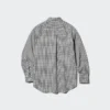 Unisex overhemd van broadcloth | Button-down | Geruit