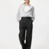 Unisex overhemd van broadcloth | Standaard kraag | Geruit