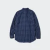 Unisex overhemd van broadcloth | Standaard kraag | Geruit