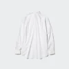 Unisex overhemd van broadcloth | Standaard kraag | Gestreepte