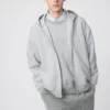 Unisex oversized hoodie met ritssluiting